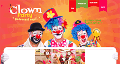 Desktop Screenshot of clownparty.ro